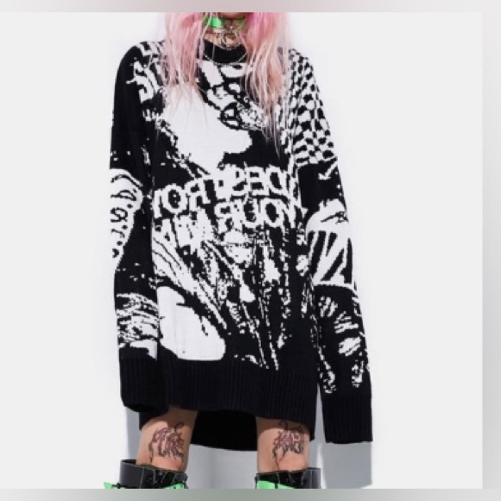 Current Mood Oversized Knit Sweater